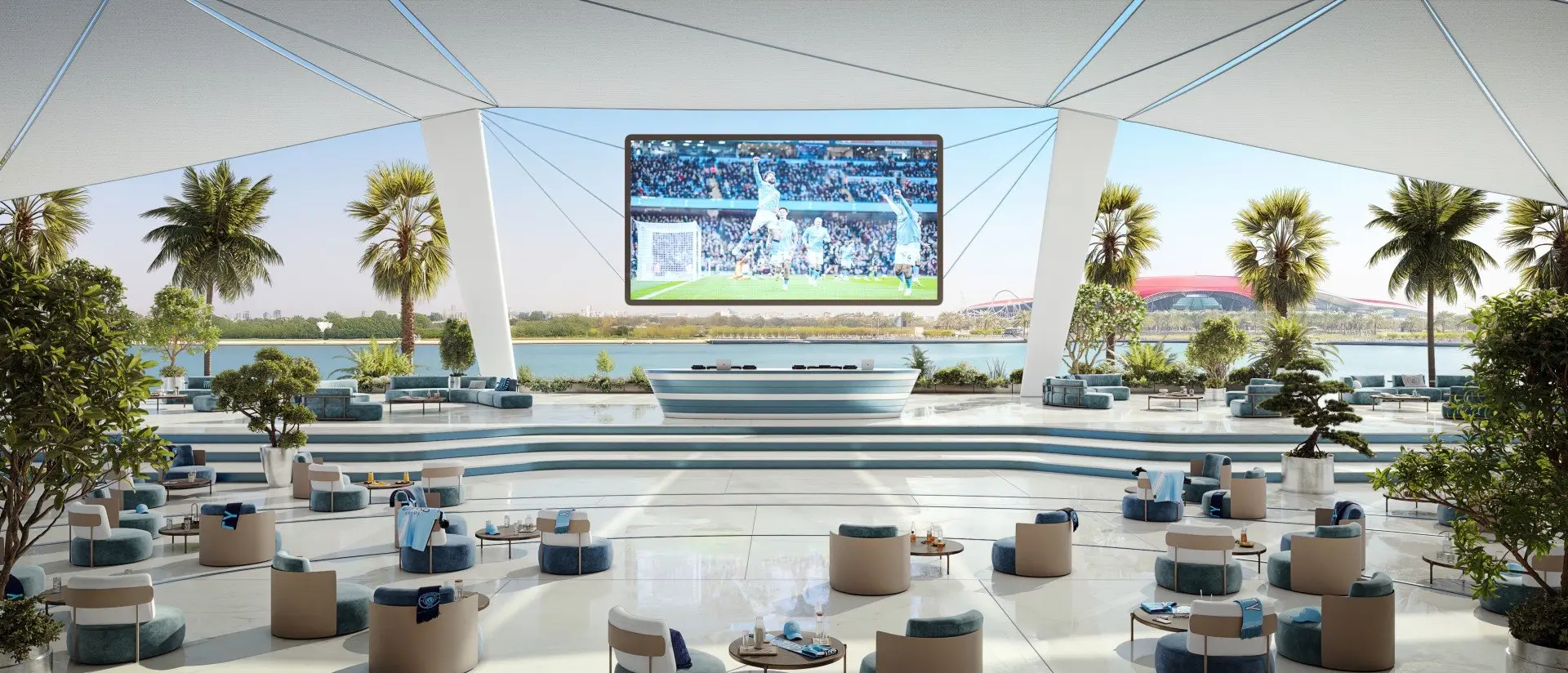 122018-Match-Day-Terrace Manchester City Yas Residences: MANCHESTER CITY YAS RESIDENCES BY OHANA