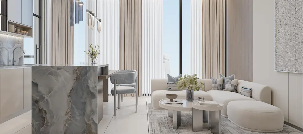 HOLM 3 - LIFESTYLE MODERNE & INVESTISSEMENT STARTEGIQUE A JUMEIRAH GARDEN CITY, DUBAI – Appartement Dubai South (2/8)