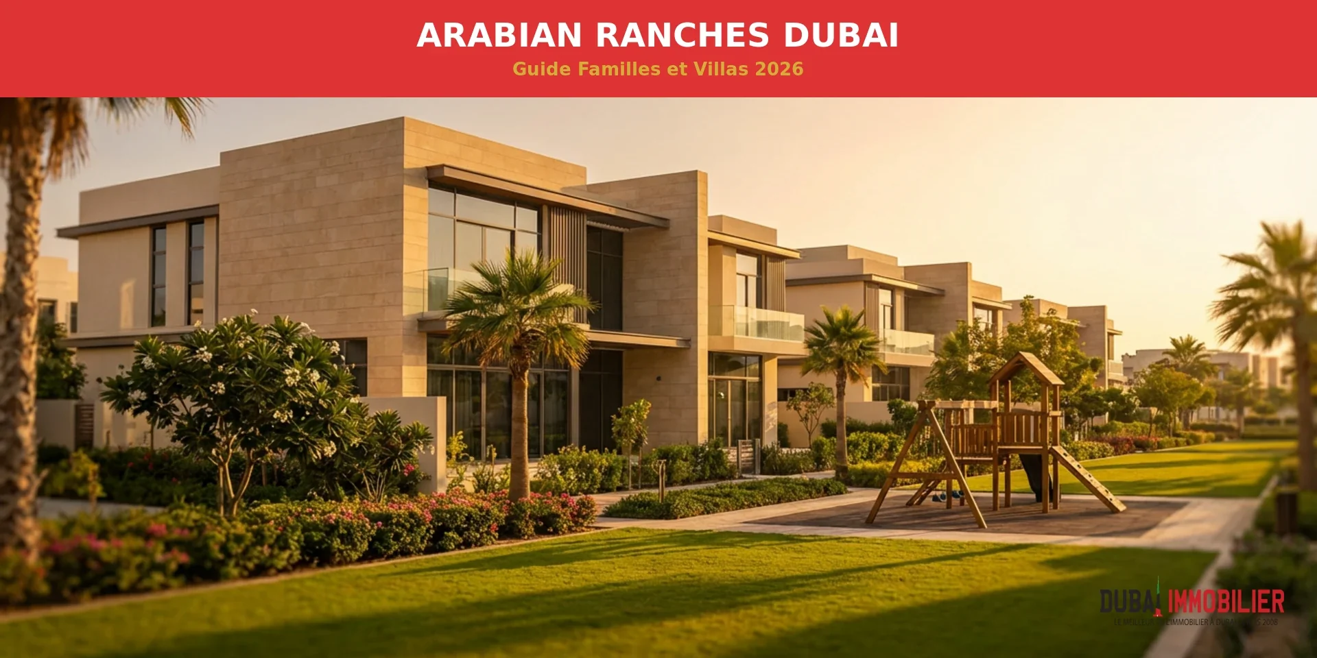 Arabian Ranches Dubai : le guide des familles en 2026 1 - Dubai Immobilier Arabian Ranches Dubai 2026 - guide familles villas communaute