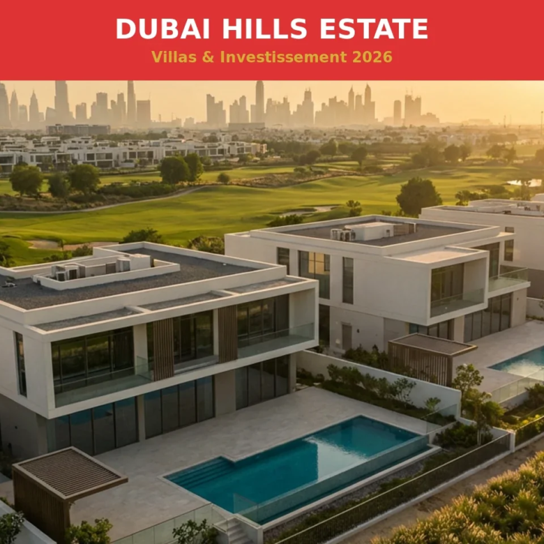 Dubai Hills Estate : prix, villas et investissement en 2026