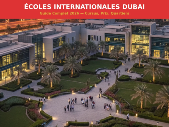 ecoles internationales dubai 2026 - Immobilier Dubai