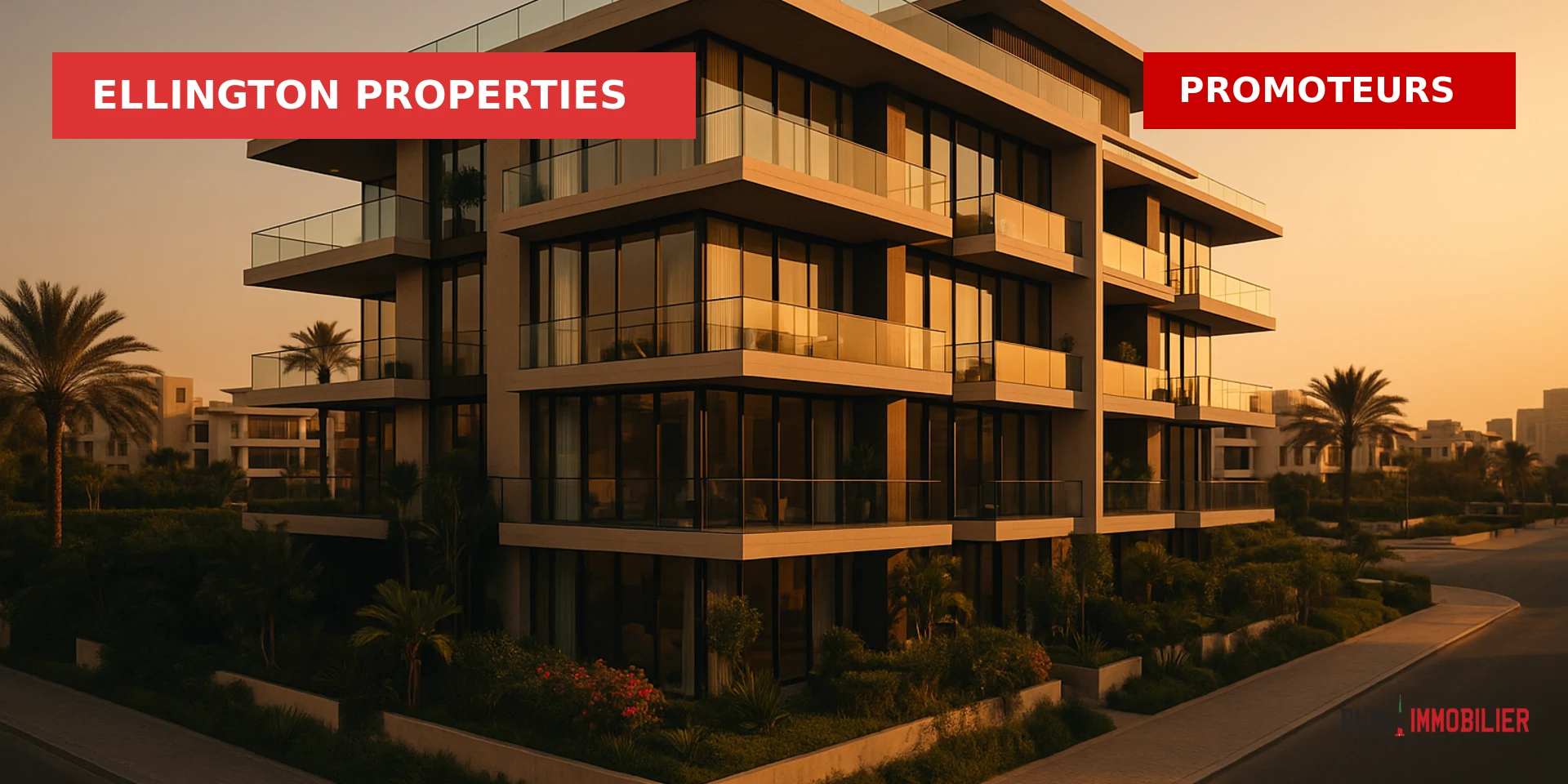 Ellington Properties Dubai guide complet promoteur immobilier luxe boutique 2026