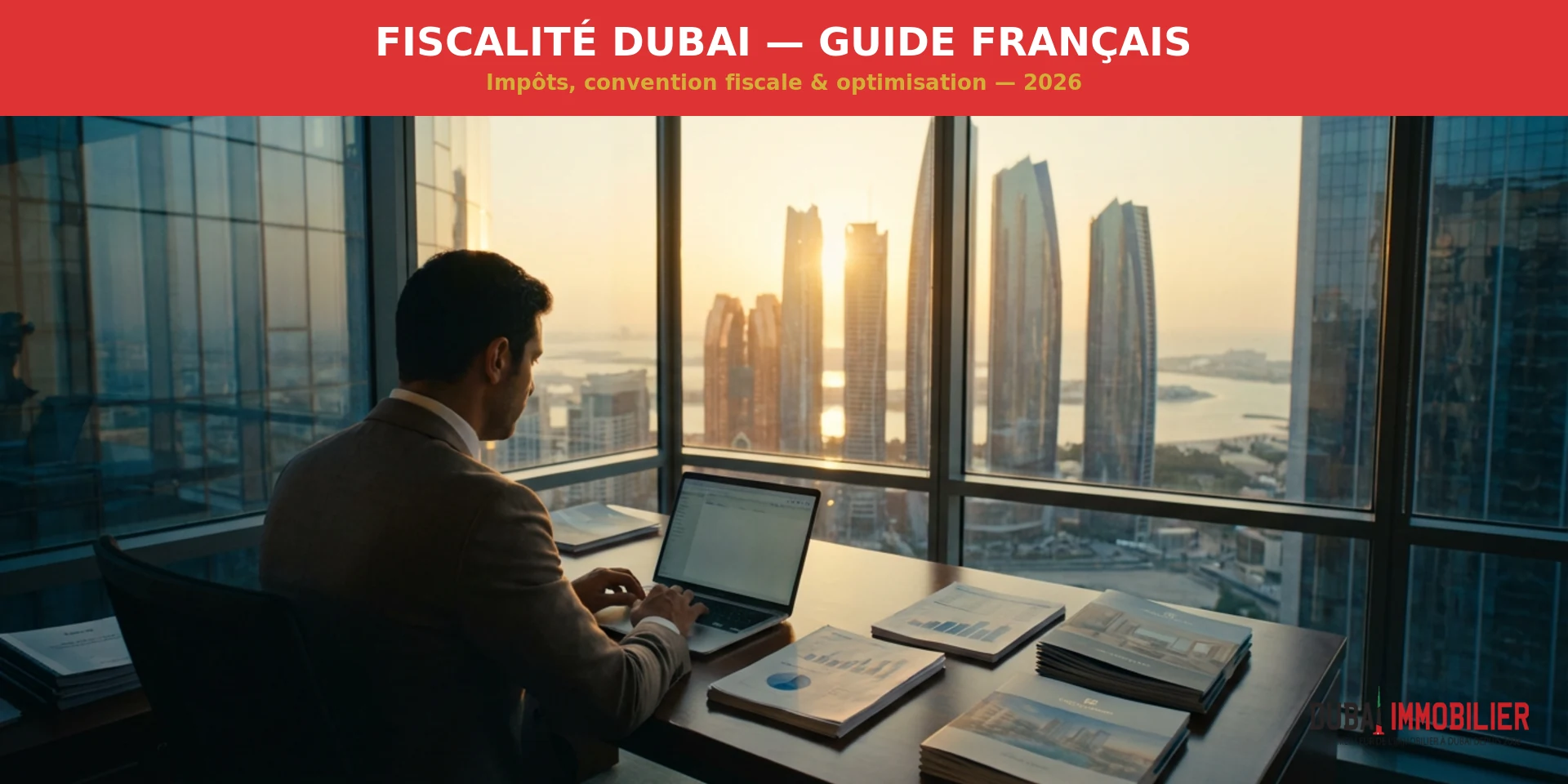 Fiscalité à Dubaï : guide de l'expatrié français en 2026 1 - Dubai Immobilier Fiscalité Dubai expatriés français — guide complet 2026