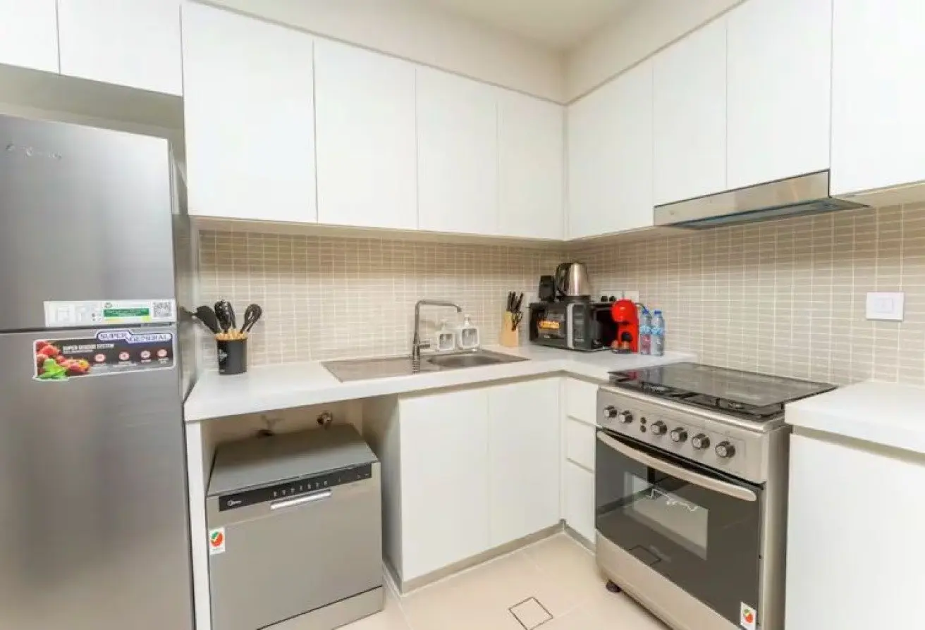 VIE EN BORD DE MER | 1 CHAMBRE EN ÉTAGE ÉLEVÉ | ENTIÈREMENT MEUBLÉ – Appartement Dubai (7/20)
