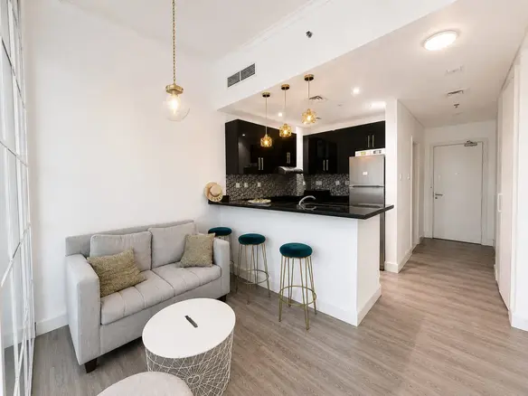 ENTIÈREMENT MEUBLÉ | VUE SUR PALM ET MARINA | LOCATION EN EMPLACEMENT PRIVILÉGIÉ – Appartement Dubai (1/10)