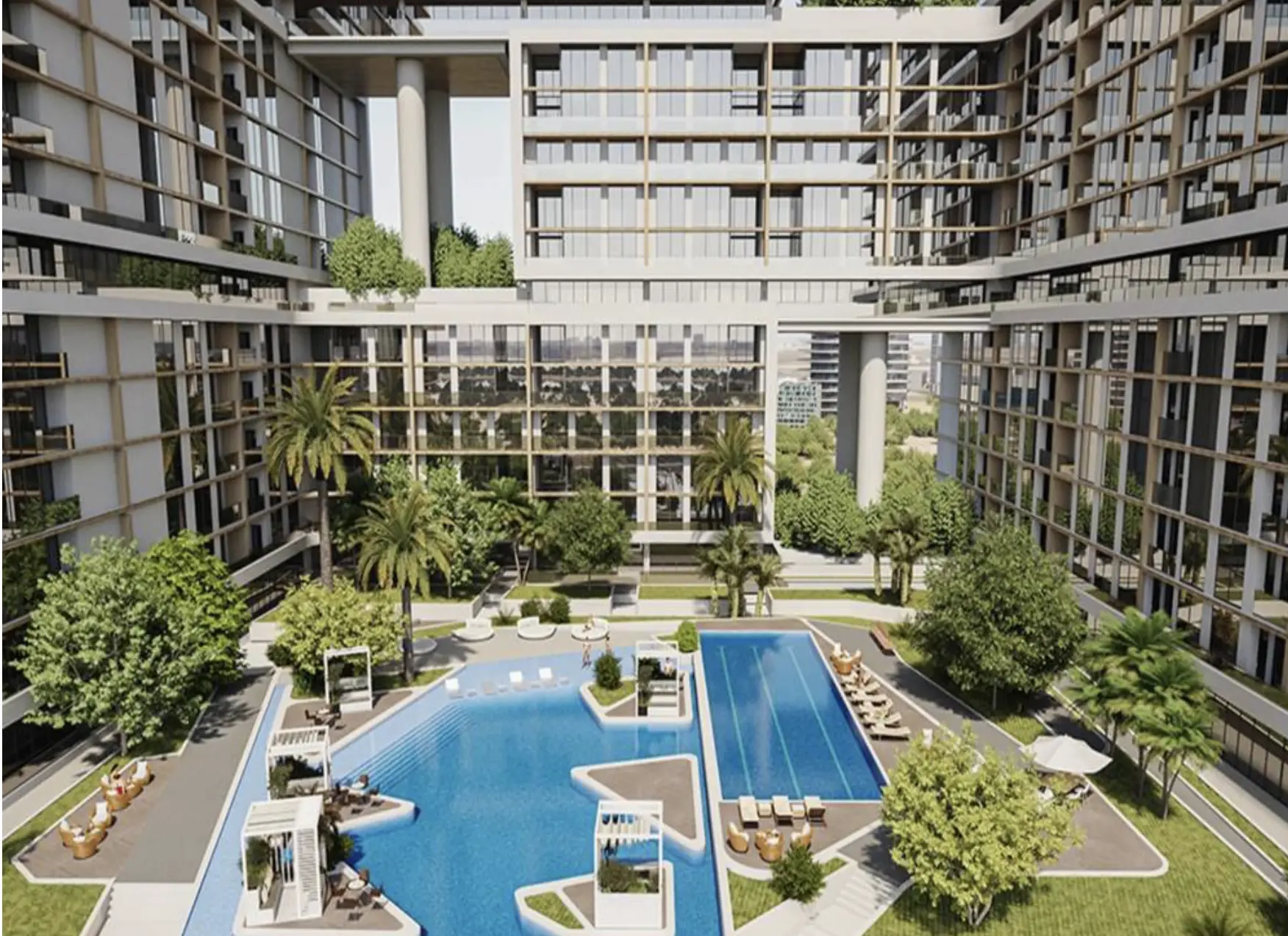 10% SOUS OP | 2 CHAMBRES + MAID | VUE SANCTUARY ET GOLF – Appartement Dubai (5/9)