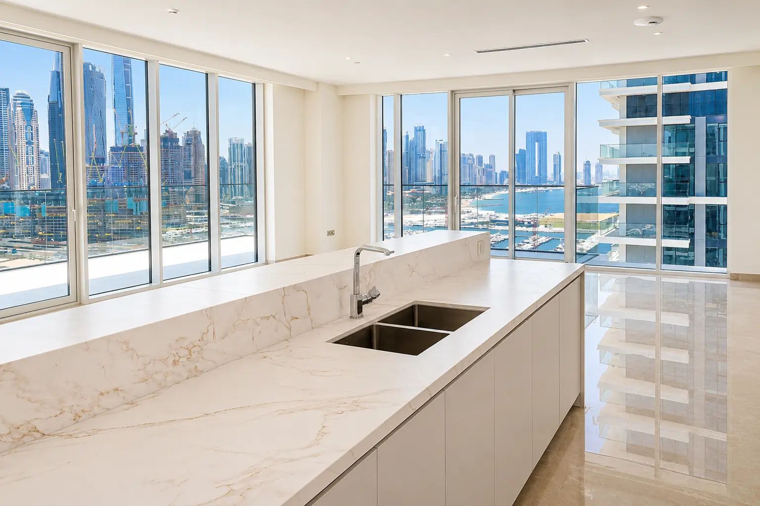 Penthouse de luxe avec vue imprenable sur la mer et la marina / Dernier étage – Appartement Dubai (11/18)