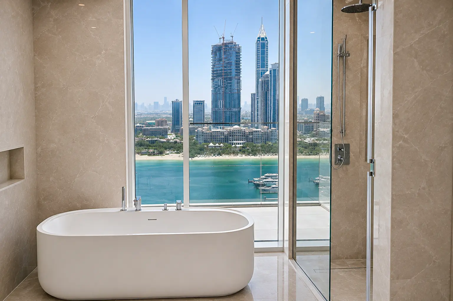 Penthouse de luxe avec vue imprenable sur la mer et la marina / Dernier étage – Appartement Dubai (12/18)