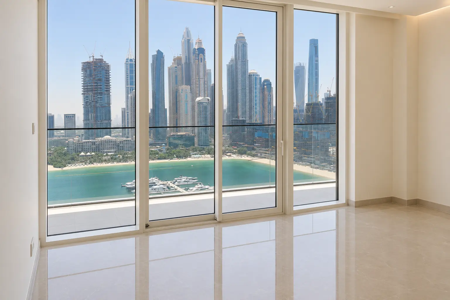 Penthouse de luxe avec vue imprenable sur la mer et la marina / Dernier étage – Appartement Dubai (9/18)