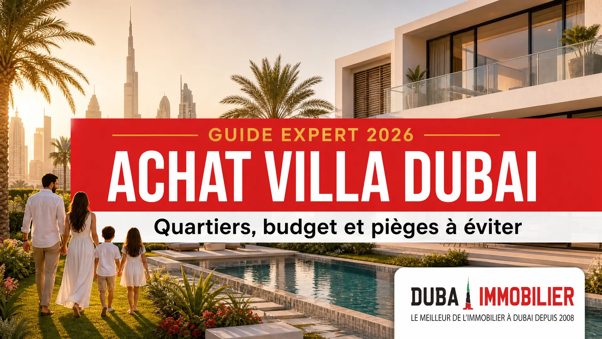 Achat villa Dubai : guide expert 2026