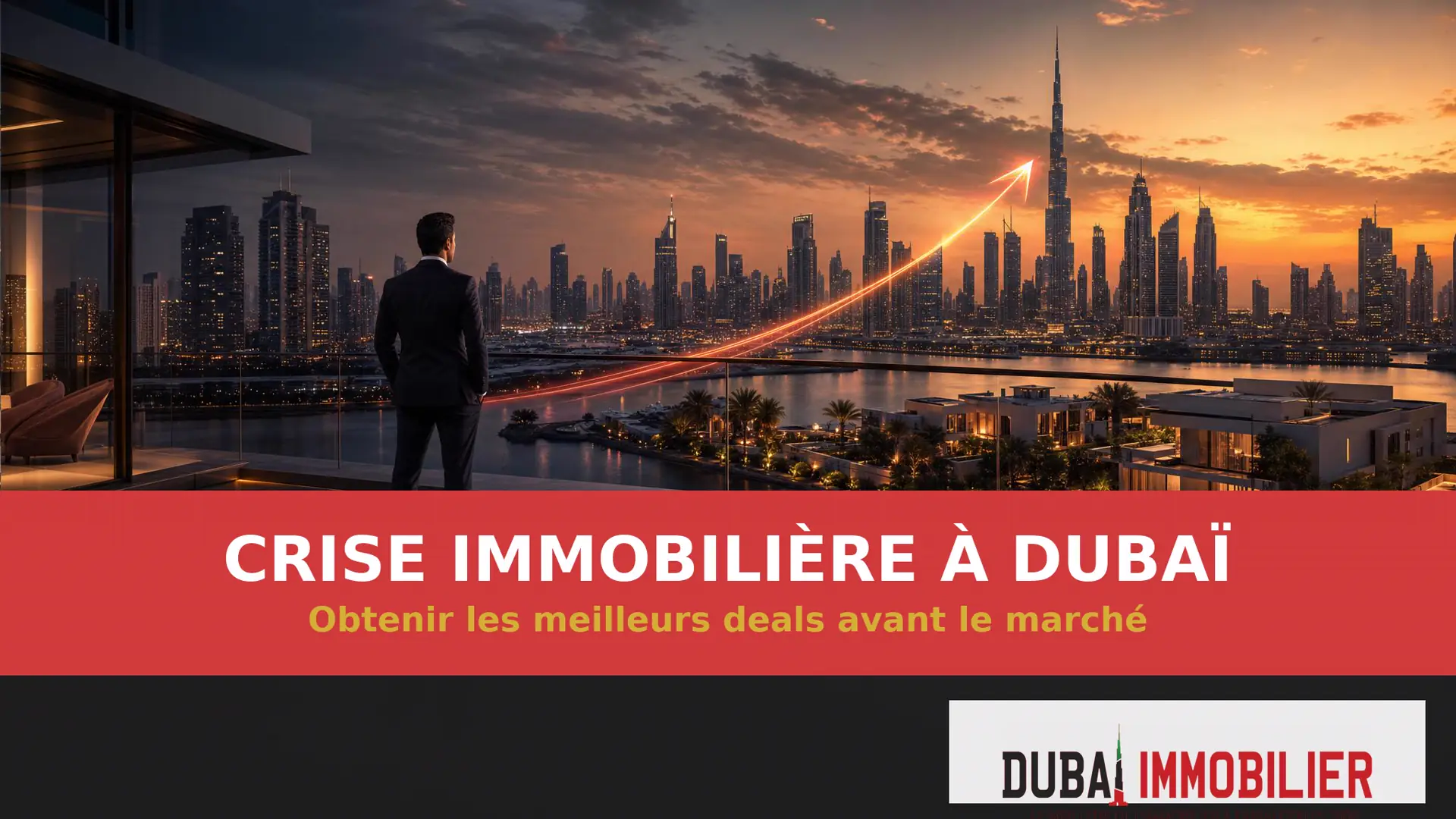 Comment profiter de la crise immobilière à Dubai pour obtenir les meilleurs deals 1 - Dubai Immobilier Crise immobilière à Dubai et opportunités avec le logo officiel Dubai Immobilier