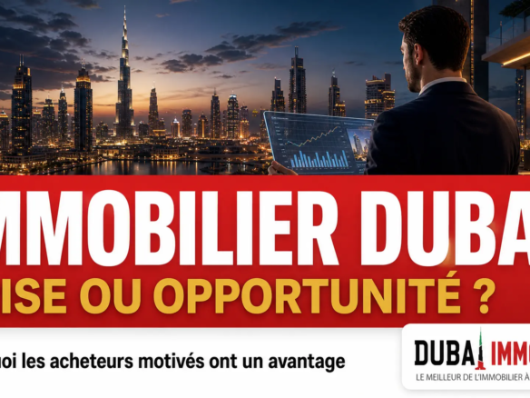 Immobilier Dubai : crise ou opportunité pour acheteurs 2026