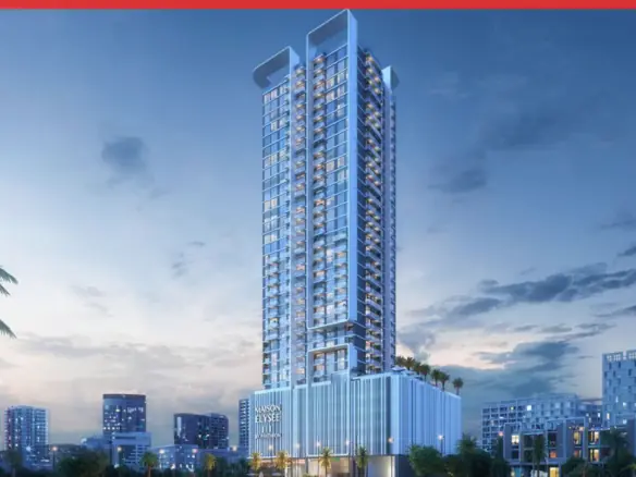 Illustration de Maison Elysée III par Pantheon Development à Dubai
