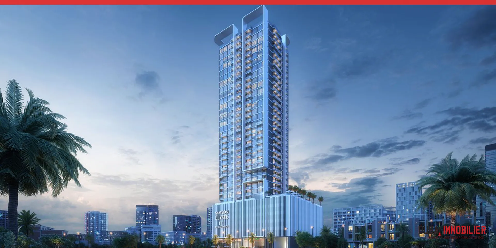 Illustration de Maison Elysée III par Pantheon Development à Dubai