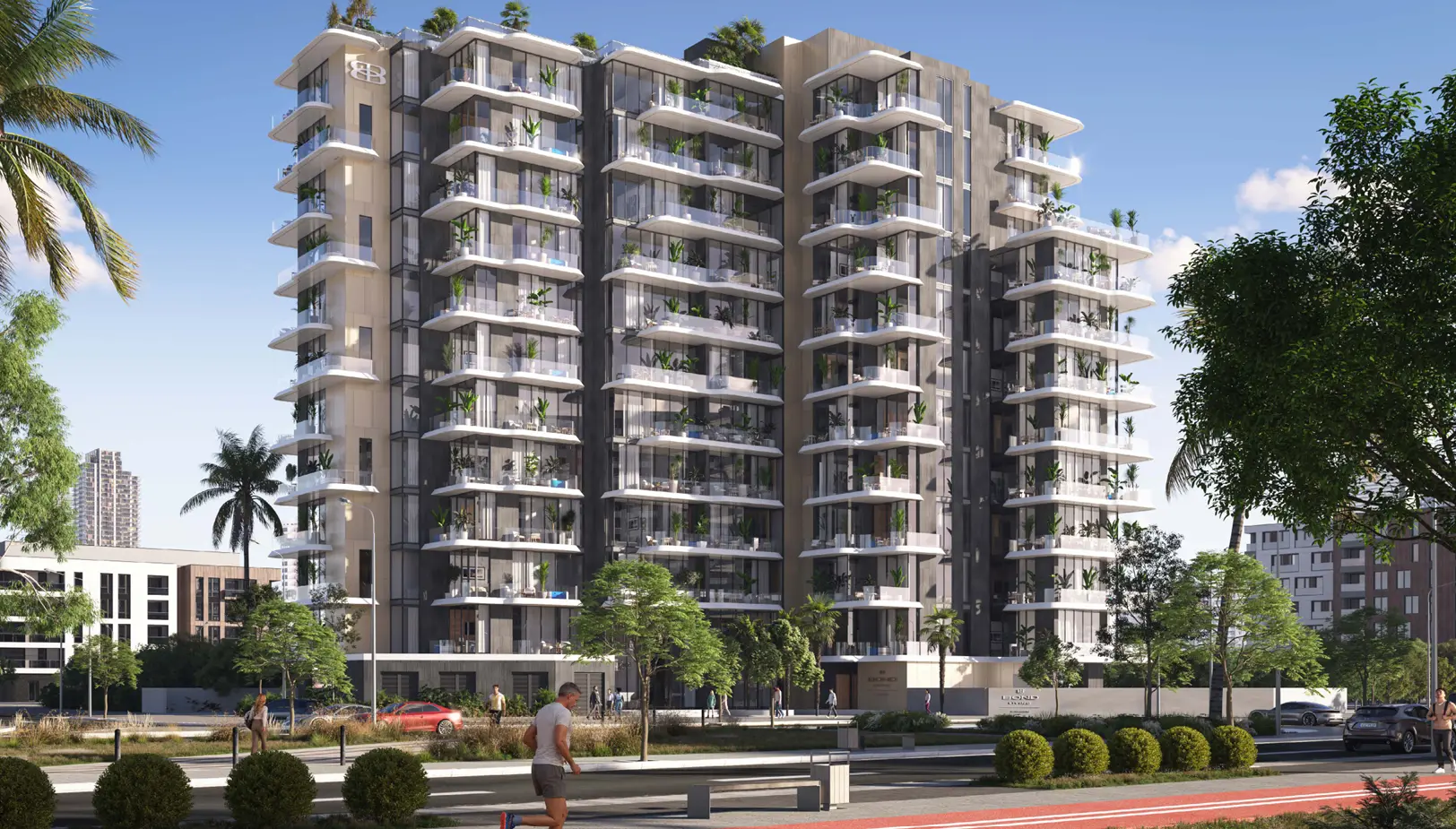 Bond Living : un sanctuaire moderne aux vues dégagées et aux espaces conviviaux Bond Living: un sanctuaire moderne aux vues dégagées et aux espaces conviviaux – Appartement Dubai (1/11)