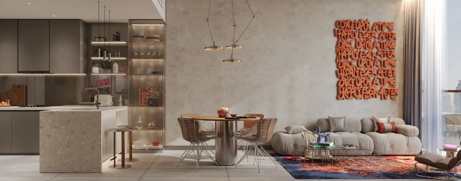 Un sanctuaire exclusif: découvrez The Raw par Imtiaz. Appartement Dubai (8/23)