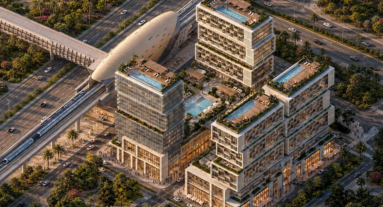 Un sanctuaire exclusif: découvrez The Raw par Imtiaz. Appartement Dubai (2/23)