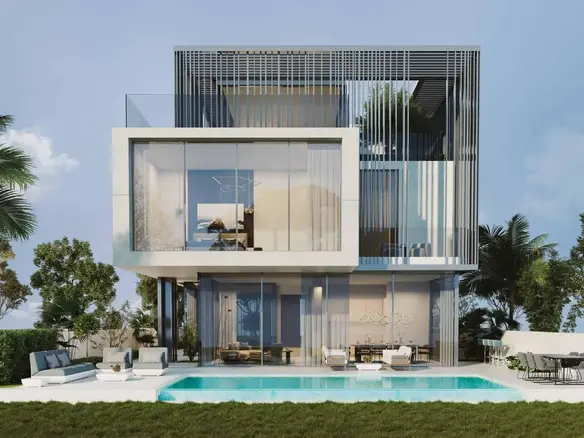 VILLA ULTRA LUXE | 5 CHAMBRES + CHAMBRE DE SERVICE | VUE SUR LE GOLF | PISCINE PRIVÉE – Appartement Dubai (1/11)