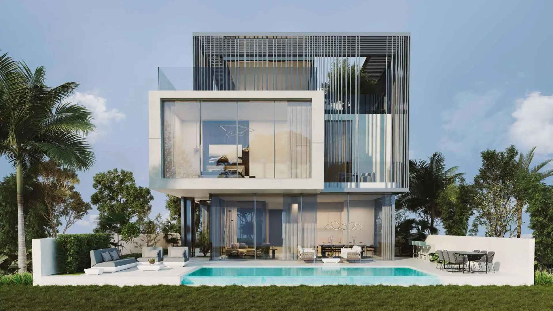 VILLA ULTRA LUXE | 5 CHAMBRES + CHAMBRE DE SERVICE | VUE SUR LE GOLF | PISCINE PRIVÉE – Appartement Dubai (1/11)