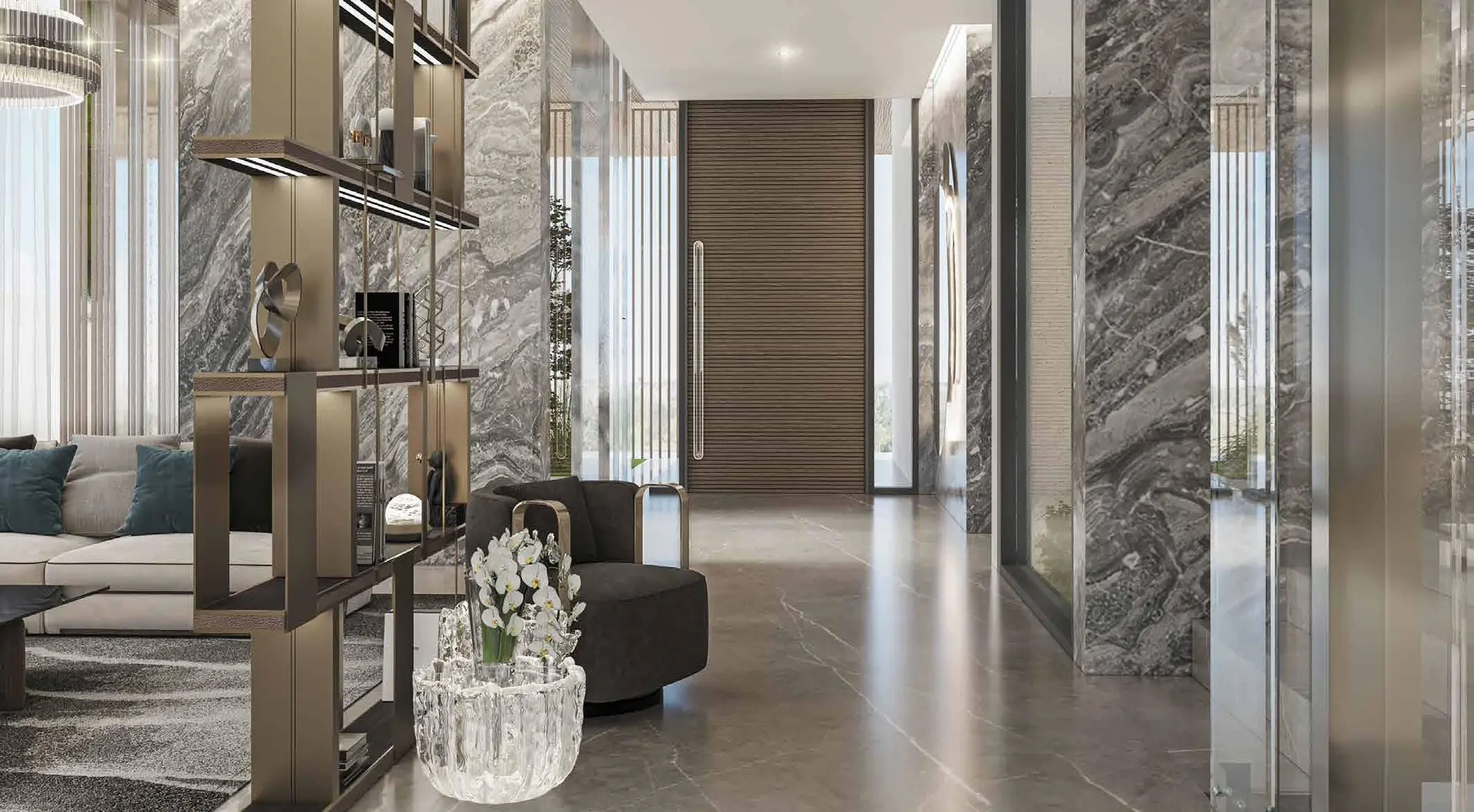 VILLA ULTRA LUXE | 5 CHAMBRES + CHAMBRE DE SERVICE | VUE SUR LE GOLF | PISCINE PRIVÉE – Appartement Dubai (7/11)