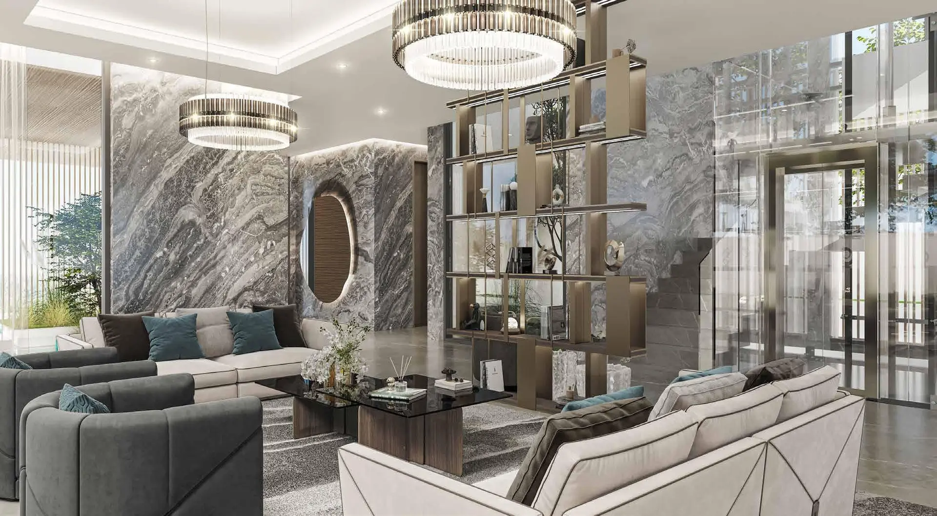 VILLA ULTRA LUXE | 5 CHAMBRES + CHAMBRE DE SERVICE | VUE SUR LE GOLF | PISCINE PRIVÉE – Appartement Dubai (6/11)