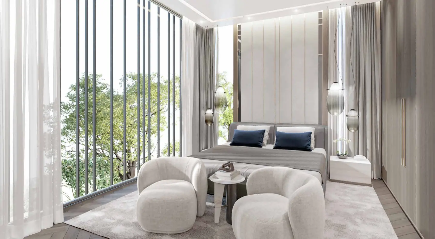 VILLA ULTRA LUXE | 5 CHAMBRES + CHAMBRE DE SERVICE | VUE SUR LE GOLF | PISCINE PRIVÉE – Appartement Dubai (4/11)