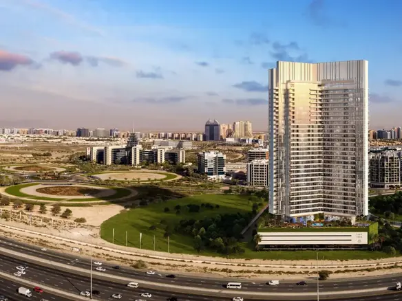 STUDIO TYPE A | VUE SUR LA COMMUNAUTÉ DE DUBAI SILICON OASIS | ÉTAGE INTERMÉDIAIRE – Appartement Dubai (1/11)