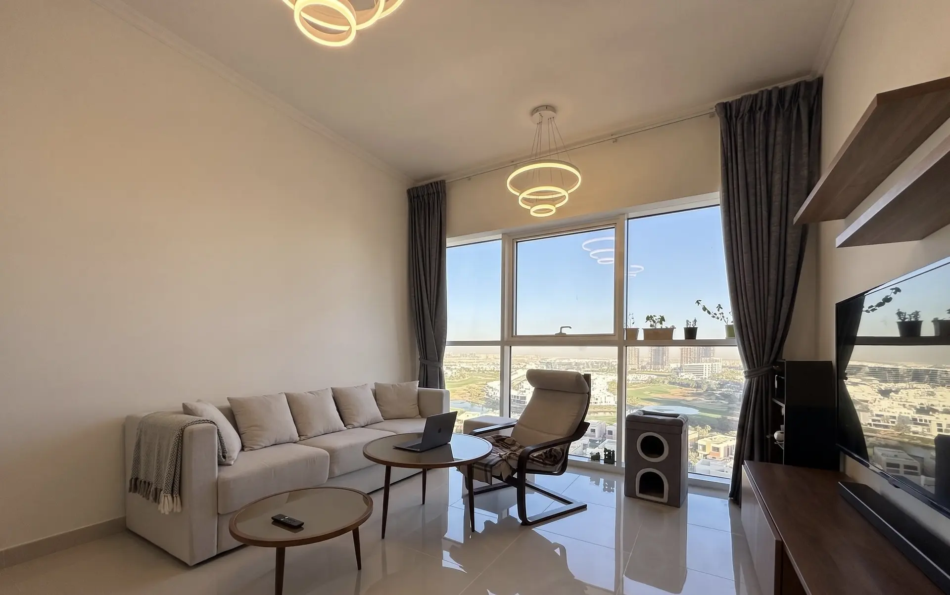 SPACIEUX 1 CHAMBRE | VUE GOLF + PARC | ENTIÈREMENT MEUBLÉ – Appartement Dubai (6/9)
