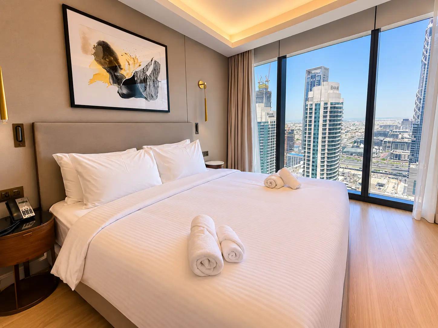LUXE 1BHK MEUBLÉ | ÉTAGE ÉLEVÉ | EMPLACEMENT PREMIUM AU CENTRE‑VILLE – Appartement Dubai (4/15)