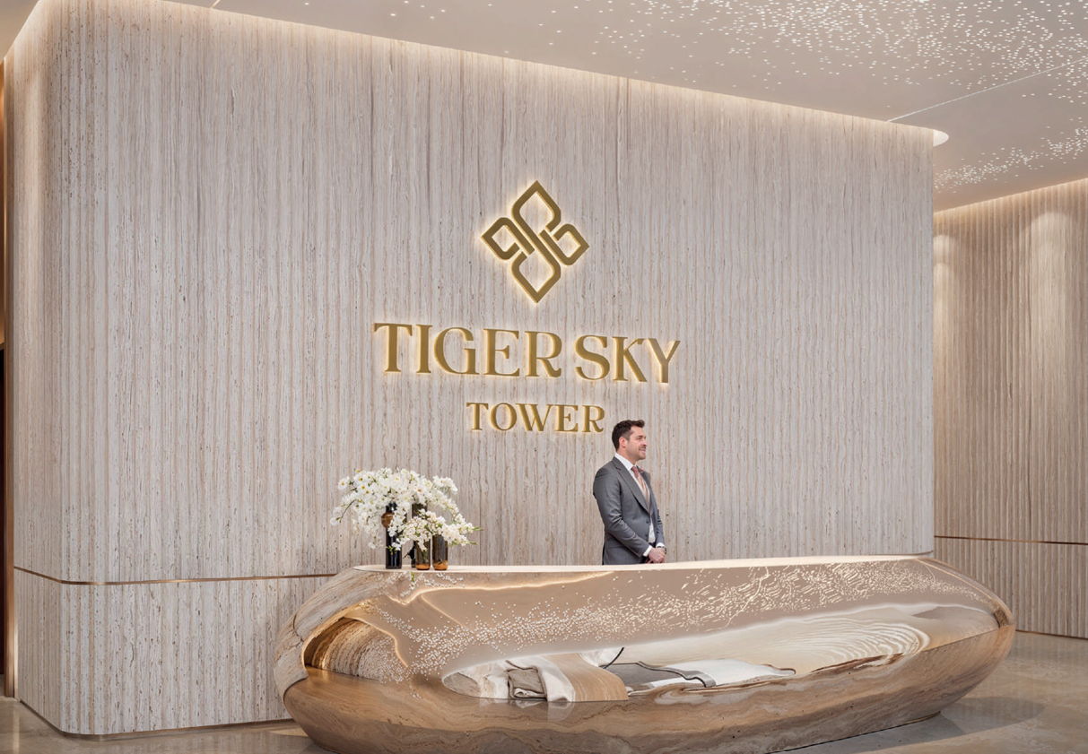 Tiger Sky Tower: Tiger Sky Tower à Business Bay : l’Art de Vivre au-dessus des Nuages