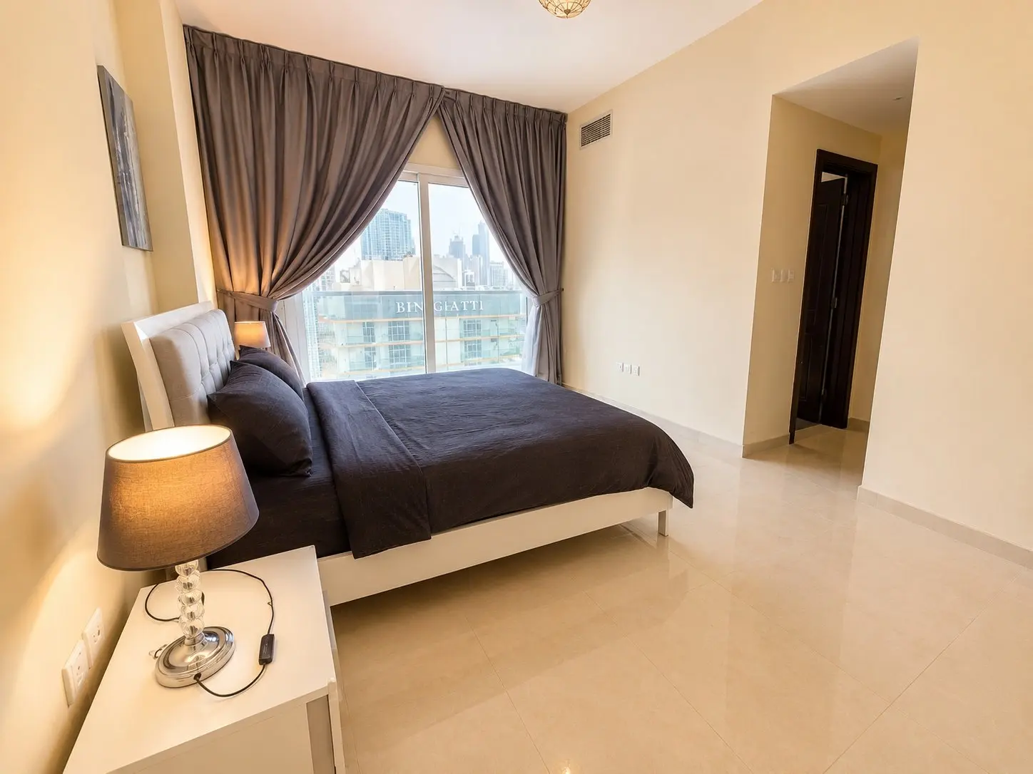 VUES SUR LA SKYLINE | ÉTAGE ÉLEVÉ | 1 CHAMBRE ENTIÈREMENT MEUBLÉE – Appartement Dubai (6/13)