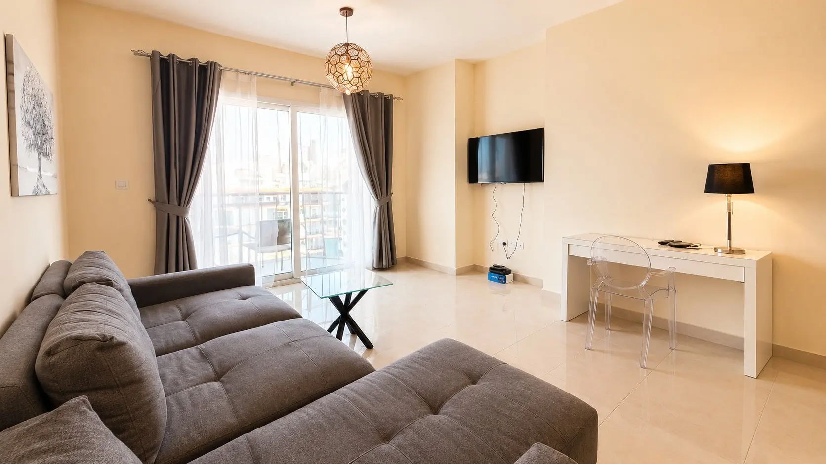VUES SUR LA SKYLINE | ÉTAGE ÉLEVÉ | 1 CHAMBRE ENTIÈREMENT MEUBLÉE – Appartement Dubai (4/13)