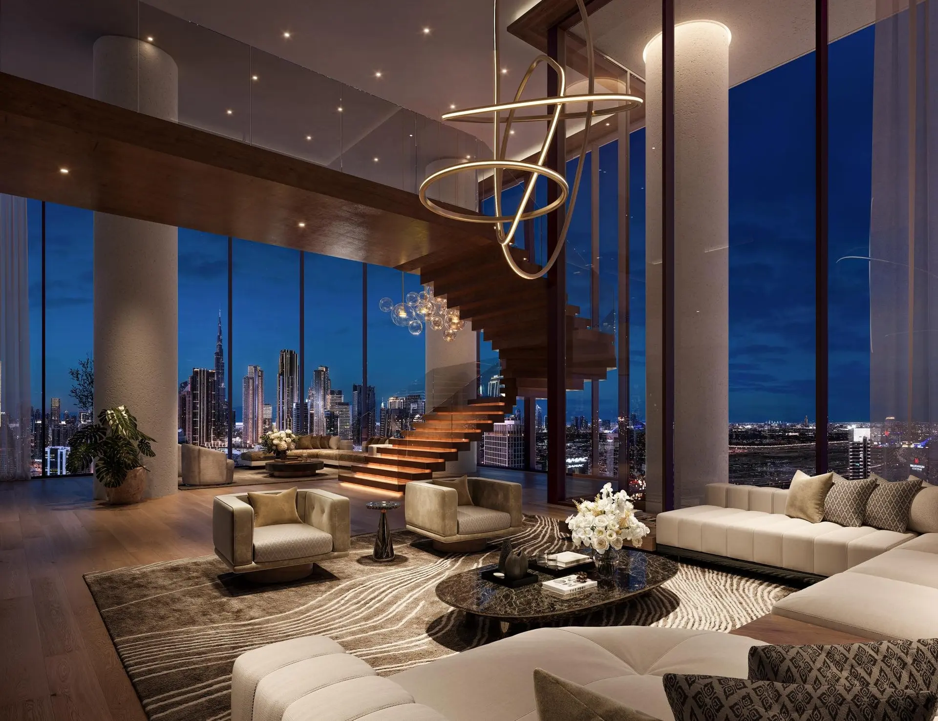 135388-VelaViento_Interior_Penthouse VELA VIENTO BY OMNIYAT | Le Sommet de l'Élégance Suspendue à Marasi Bay – Appartement Dubai (4/30)