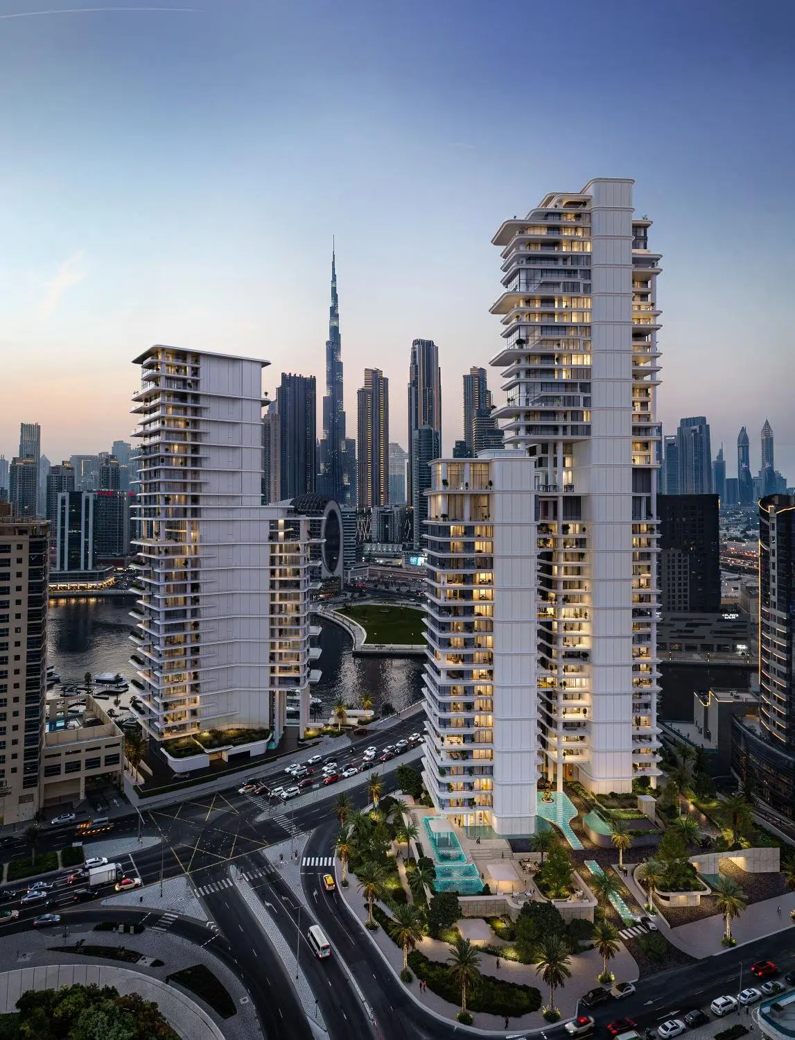 135395-VelaViento_Exterior_RearAerial VELA VIENTO BY OMNIYAT | Le Sommet de l'Élégance Suspendue à Marasi Bay – Appartement Dubai (19/30)