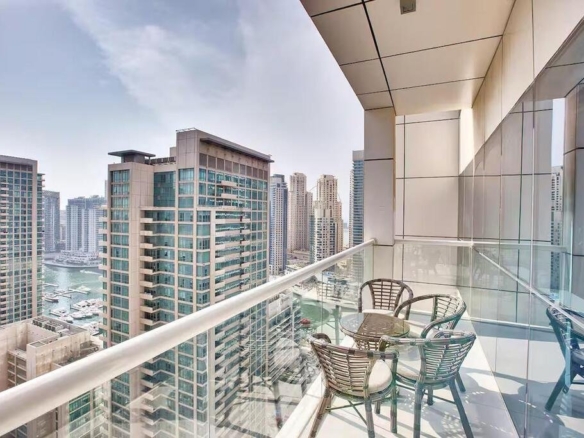 EXCLUSIF | ENTIÈREMENT MEUBLÉ | LIBRE | ÉTAGE ÉLEVÉ Appartement Dubai Marina