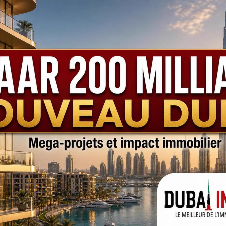 Emaar 200 milliards AED : le méga-projet qui redessine Dubai