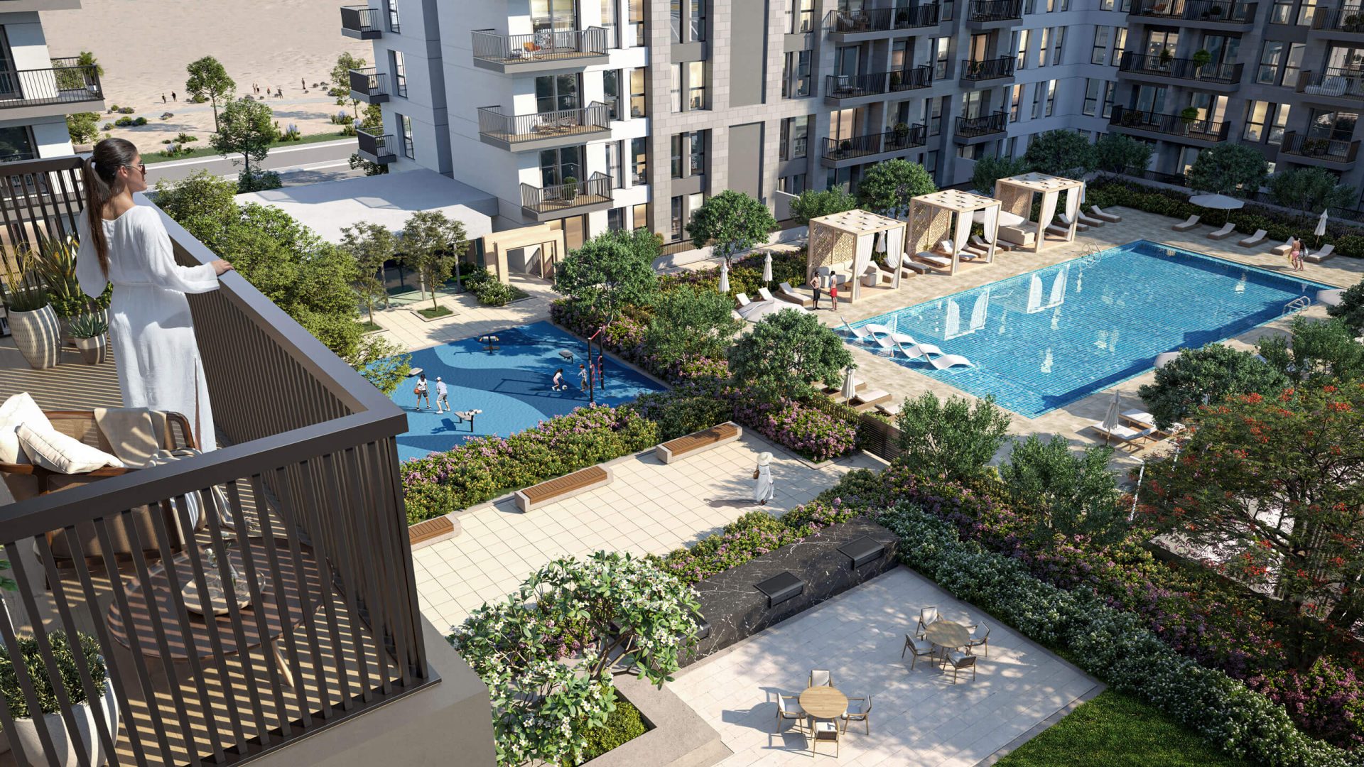 113446-exterior-rehan-residence-03 INVESTISSEMENT INTELLIGENT | LIVRAISON T1 2026 | PLEINE PROPRIÉTÉ Appartement Sharjah