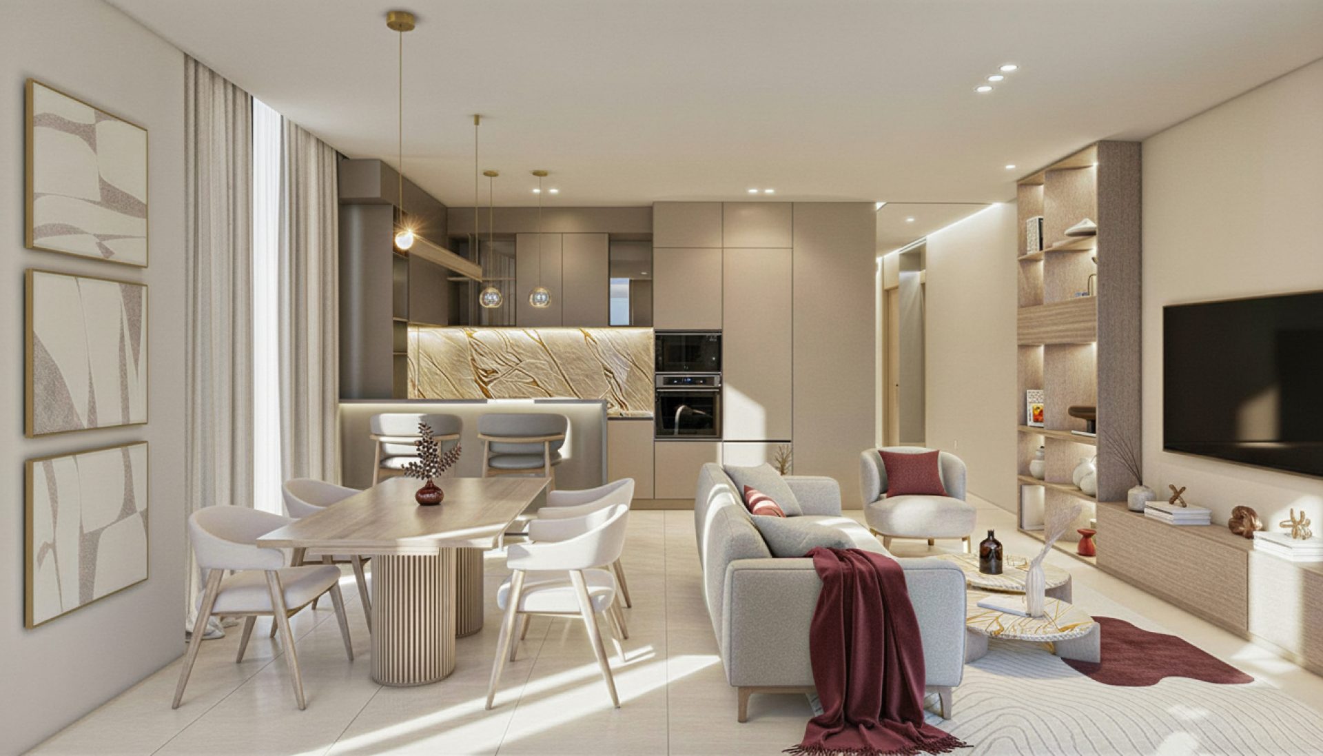 114750-1bedroom-living-01-1 Holm One: HOLM ONE BY HOLM DEVELOPEMENTS
