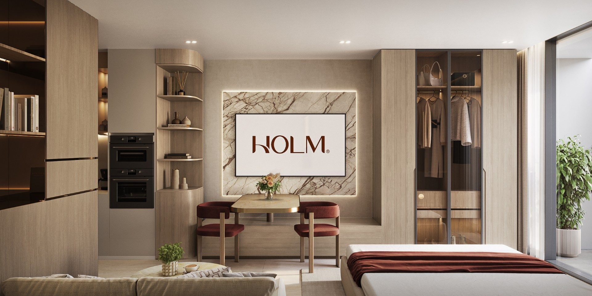 114751-1bedroom-living-02-1 Holm One: HOLM ONE BY HOLM DEVELOPEMENTS