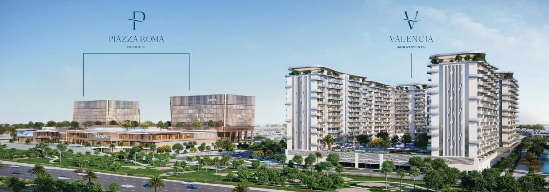 DAMAC LAGOONS DISTRICT - VALENCIA & PIAZZA ROMA – Appartement Dubai (1/20)