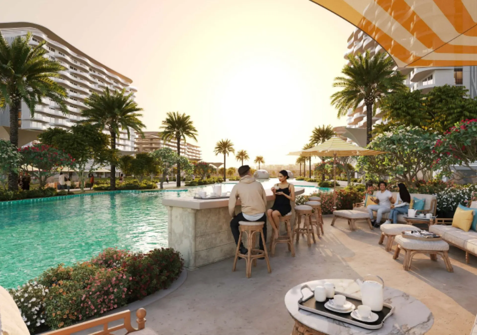 DAMAC LAGOONS DISTRICT - VALENCIA & PIAZZA ROMA – Appartement Dubai (8/20)