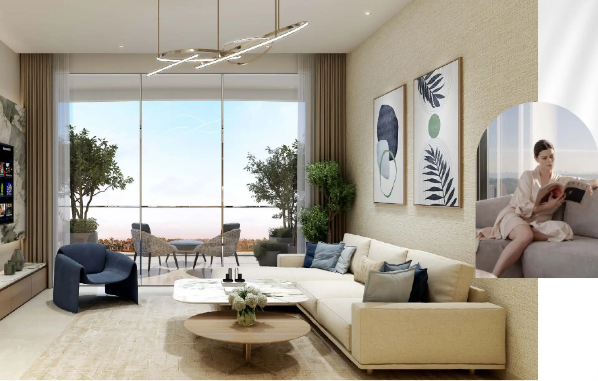 DAMAC LAGOONS DISTRICT - VALENCIA & PIAZZA ROMA – Appartement Dubai (14/20)