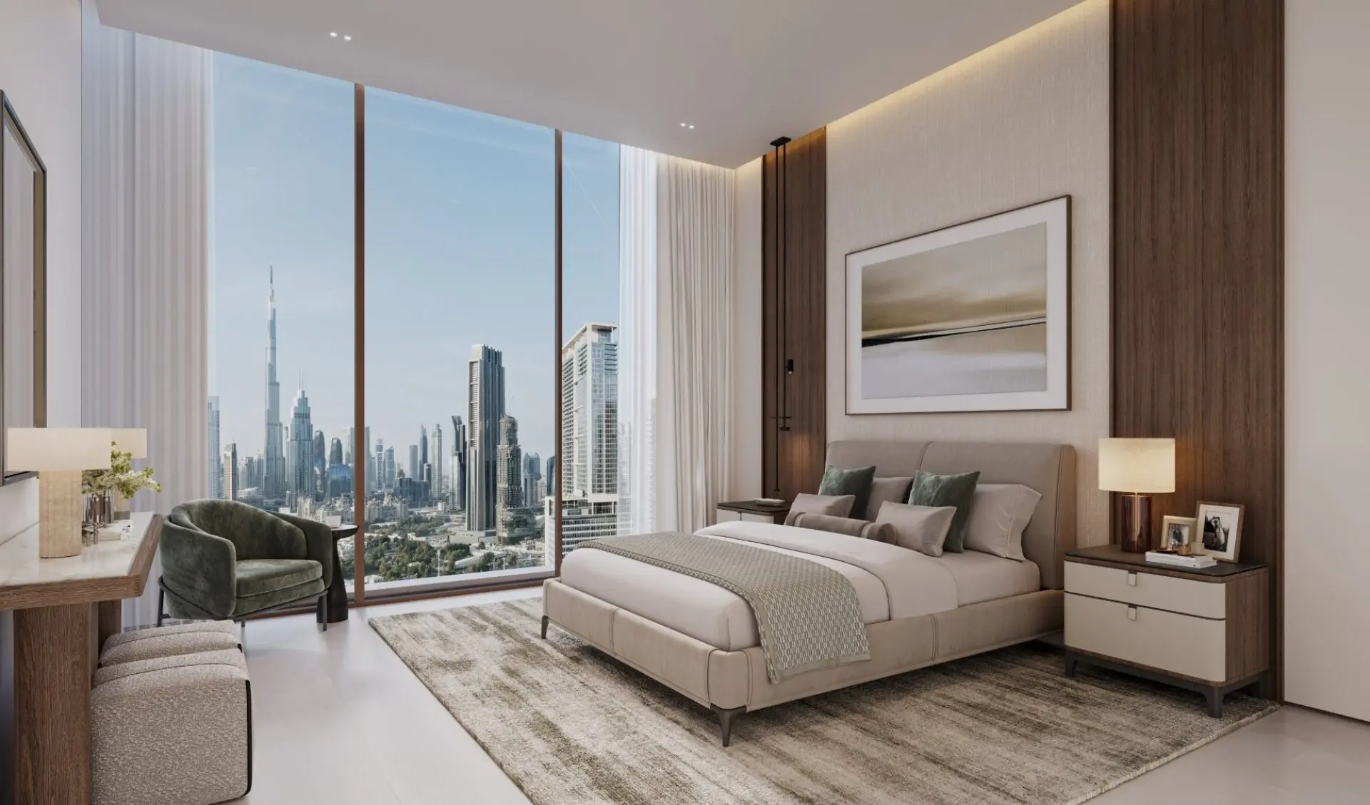 119793-1-br-bedroom THE RESIDENCES BY DIFC – Appartement Dubai (3/25)