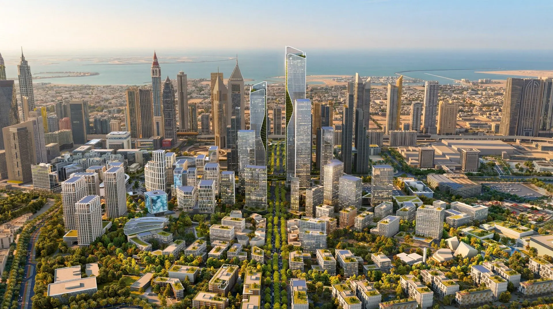 119804-difc-zabeel-district-masterplan-daytime THE RESIDENCES BY DIFC – Appartement Dubai (12/25)