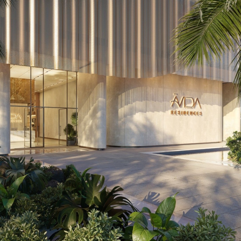 119954 render avida exterior entrance and lobby 1 - Immobilier Dubai