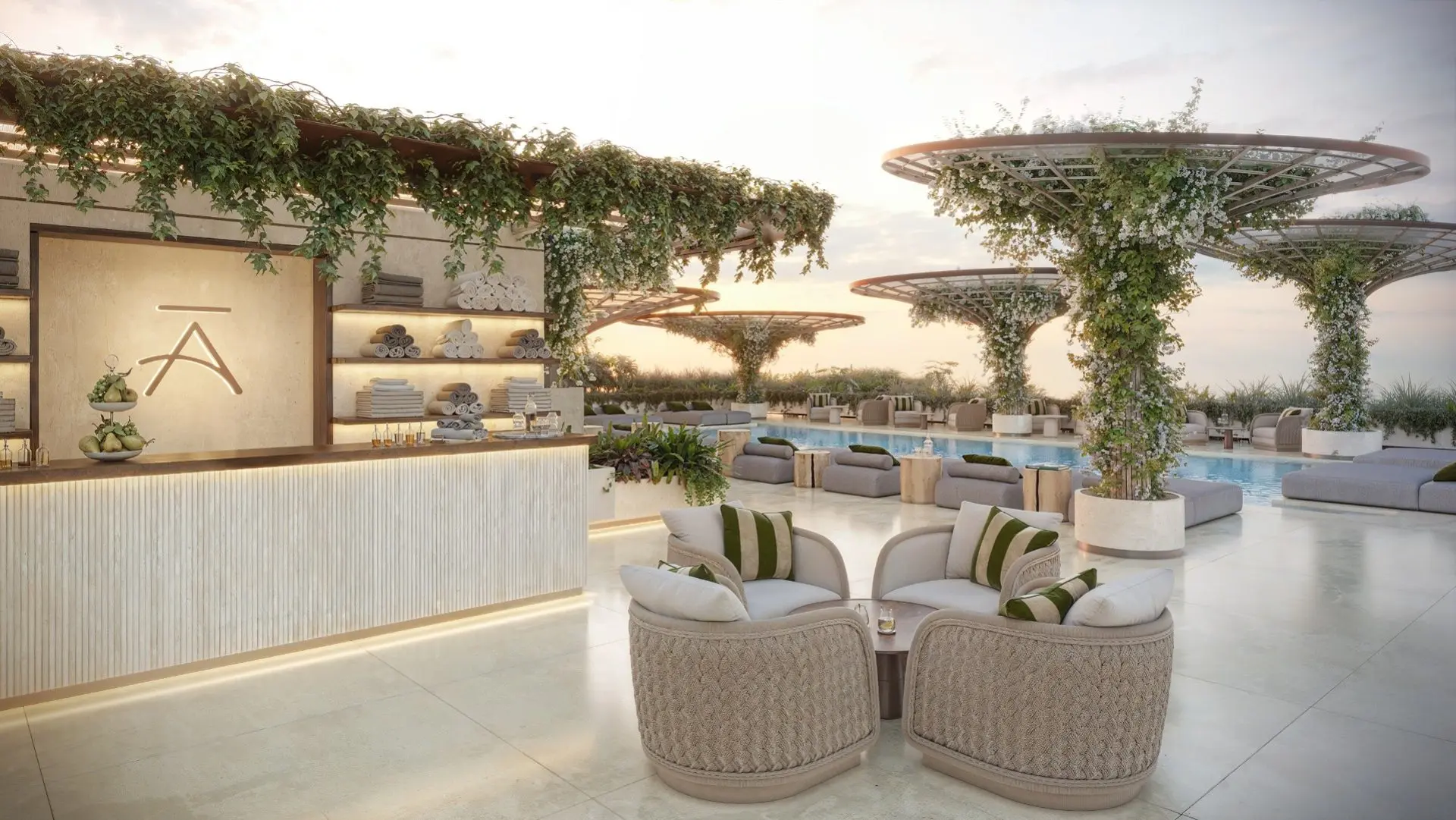 119966-render-avida-amenities-rooftop-hydration-bar-1 AVIDA RÉSIDENCES - LE FOYER DU BIEN-ÊTRE ET DE LA LONGEVITÉ – Appartement Dubai (13/16)
