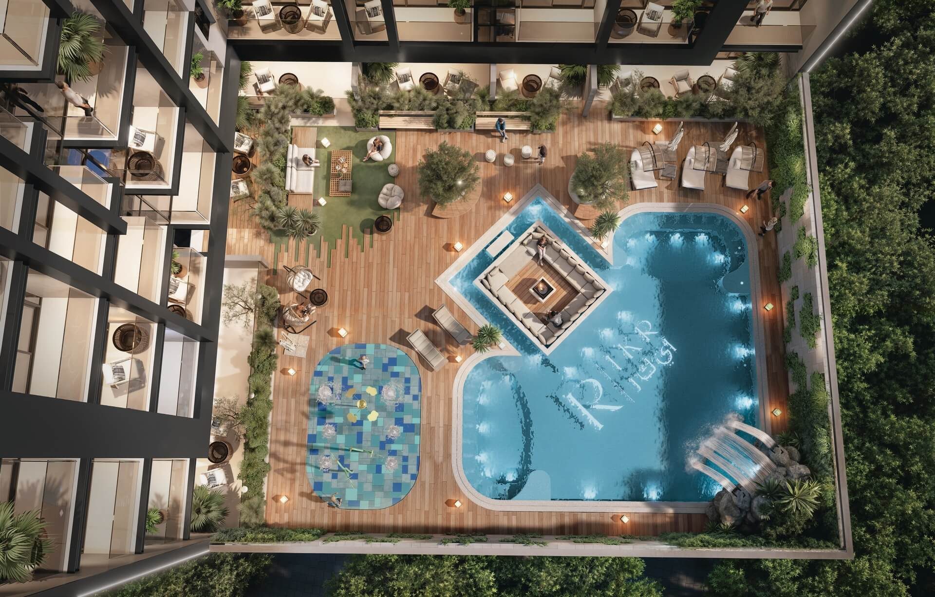 STUDIO | VUE PISCINE | ÉTAGE ÉLEVÉ Appartement