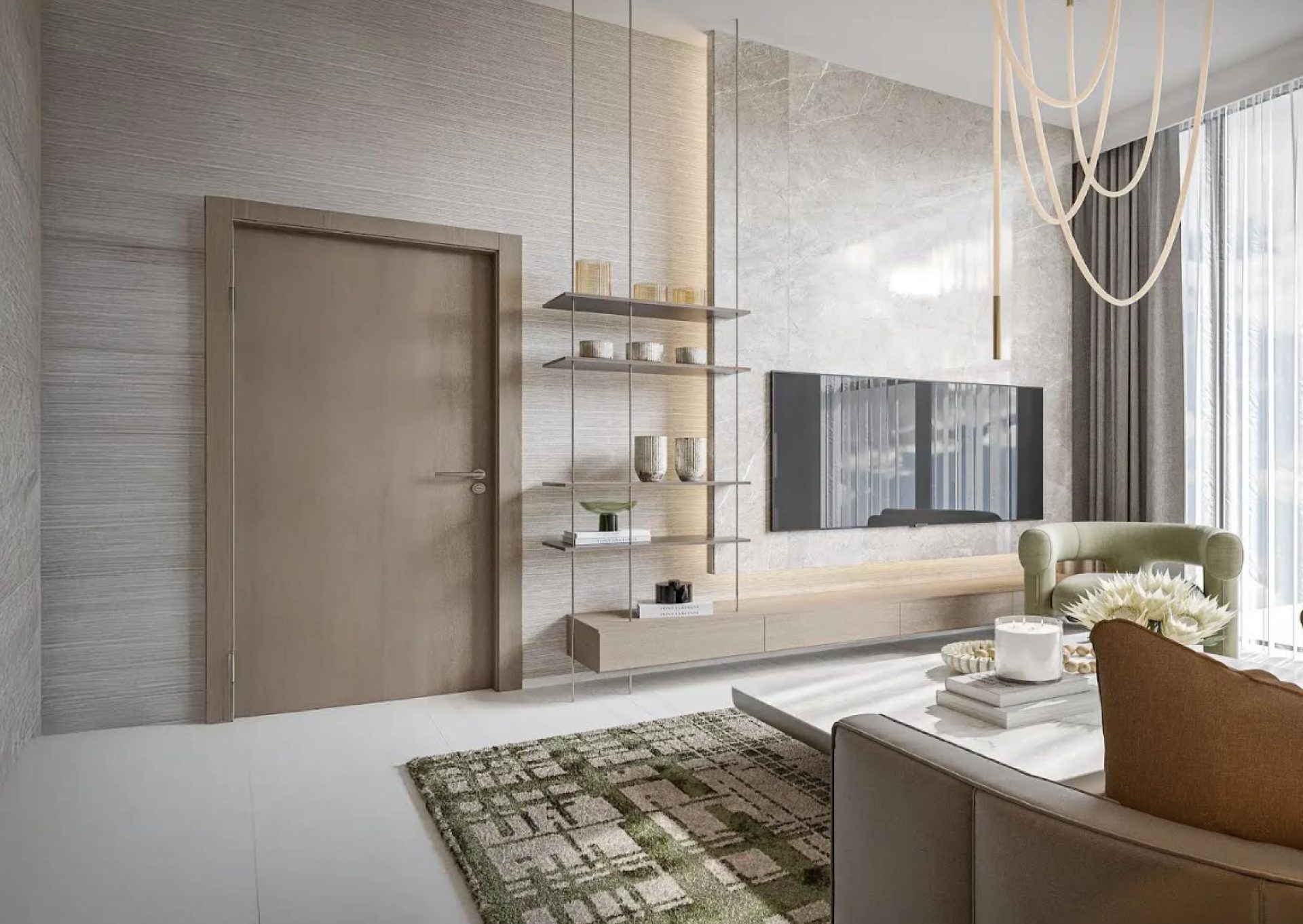 STUDIO | VUE PISCINE | ÉTAGE ÉLEVÉ Appartement