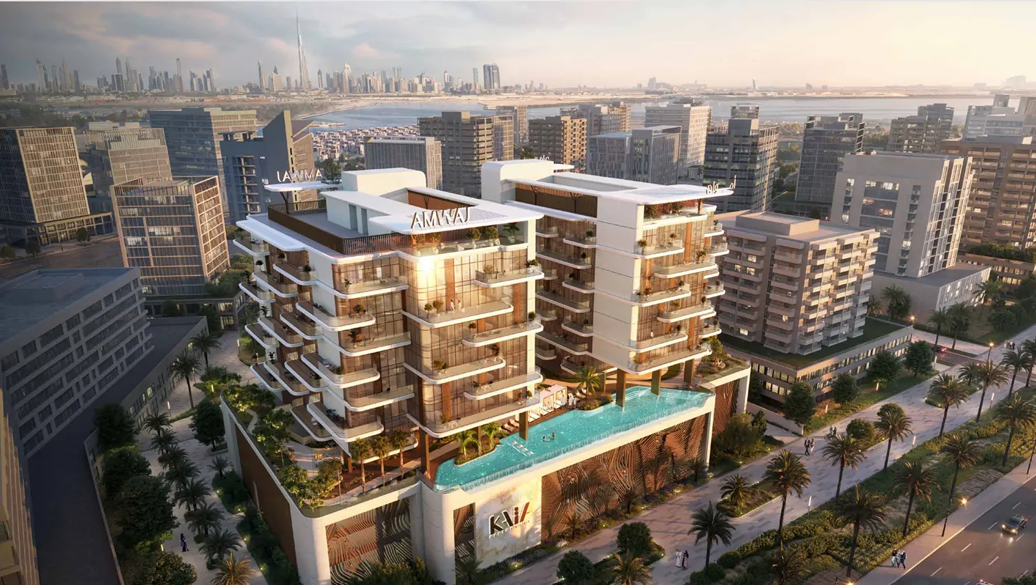 Kaia Résidences: demeures élégantes offrant une vue infinie sur l'horizon – Appartement Dubai Island (5/30)