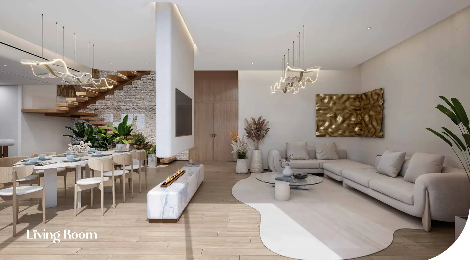 Kaia Résidences: demeures élégantes offrant une vue infinie sur l'horizon – Appartement Dubai Island (20/30)